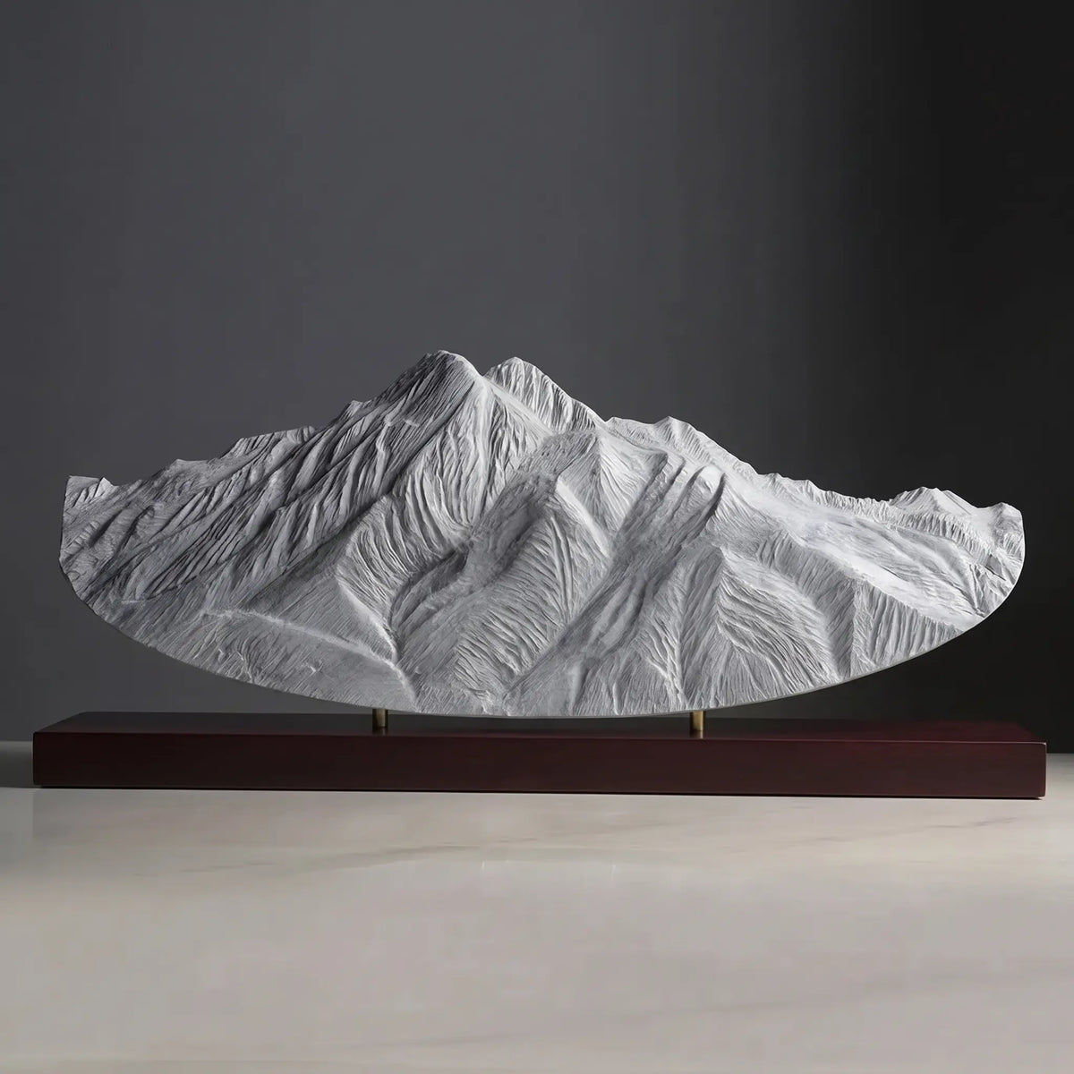 Mount Olympus Sculpture (View from Salt Lake Valley, Utah) Sculpted Peaks