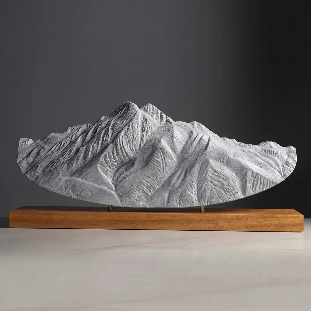 Mount Olympus Sculpture (View from Salt Lake Valley, Utah) Sculpted Peaks