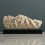 Mount Olympus Sculpture (View from Millcreek, Utah) Sculpted Peaks