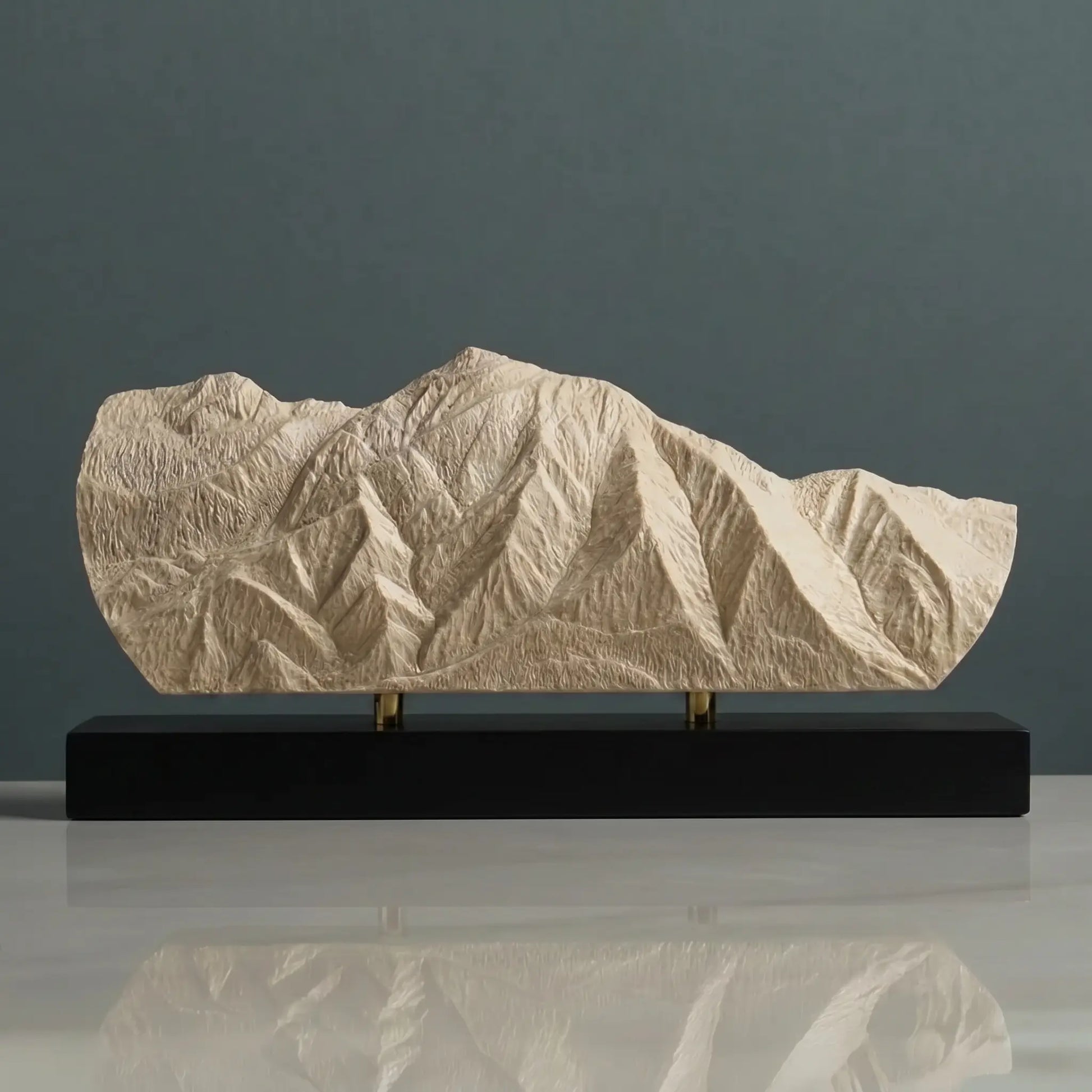 Mount Olympus Sculpture (View from Millcreek, Utah) Sculpted Peaks