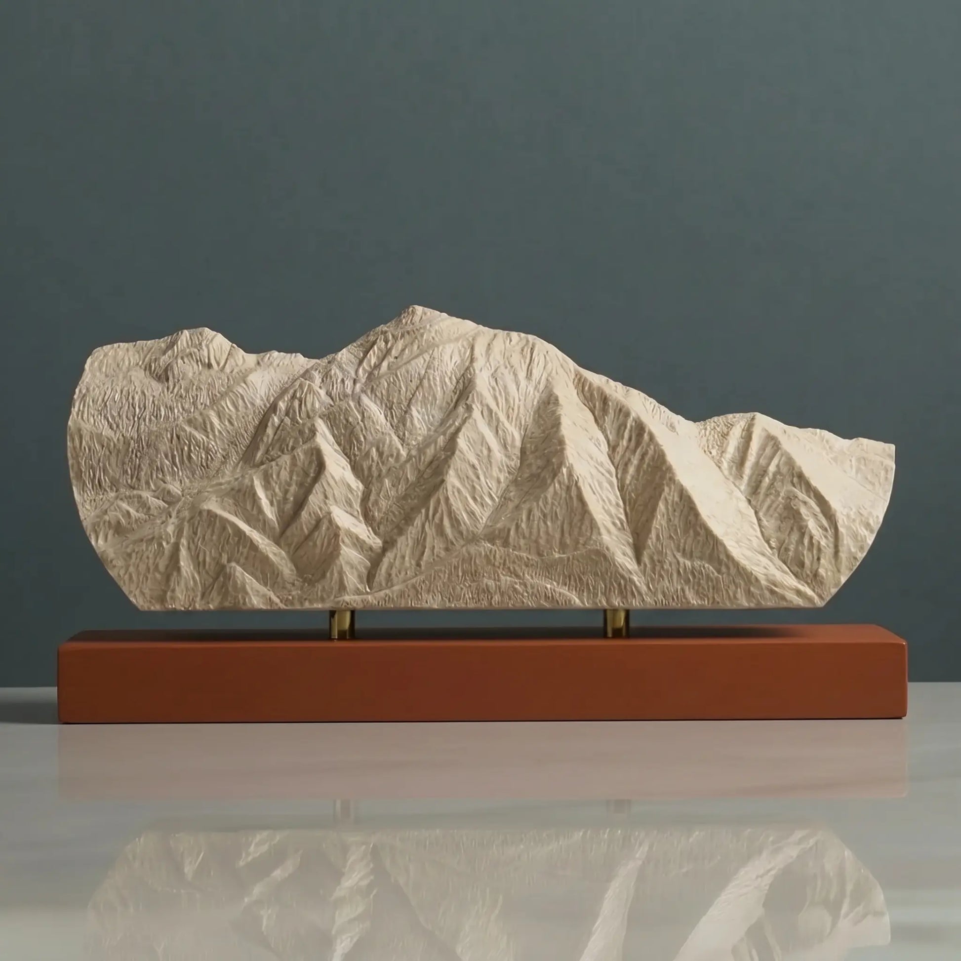 Mount Olympus Sculpture (View from Millcreek, Utah) Sculpted Peaks