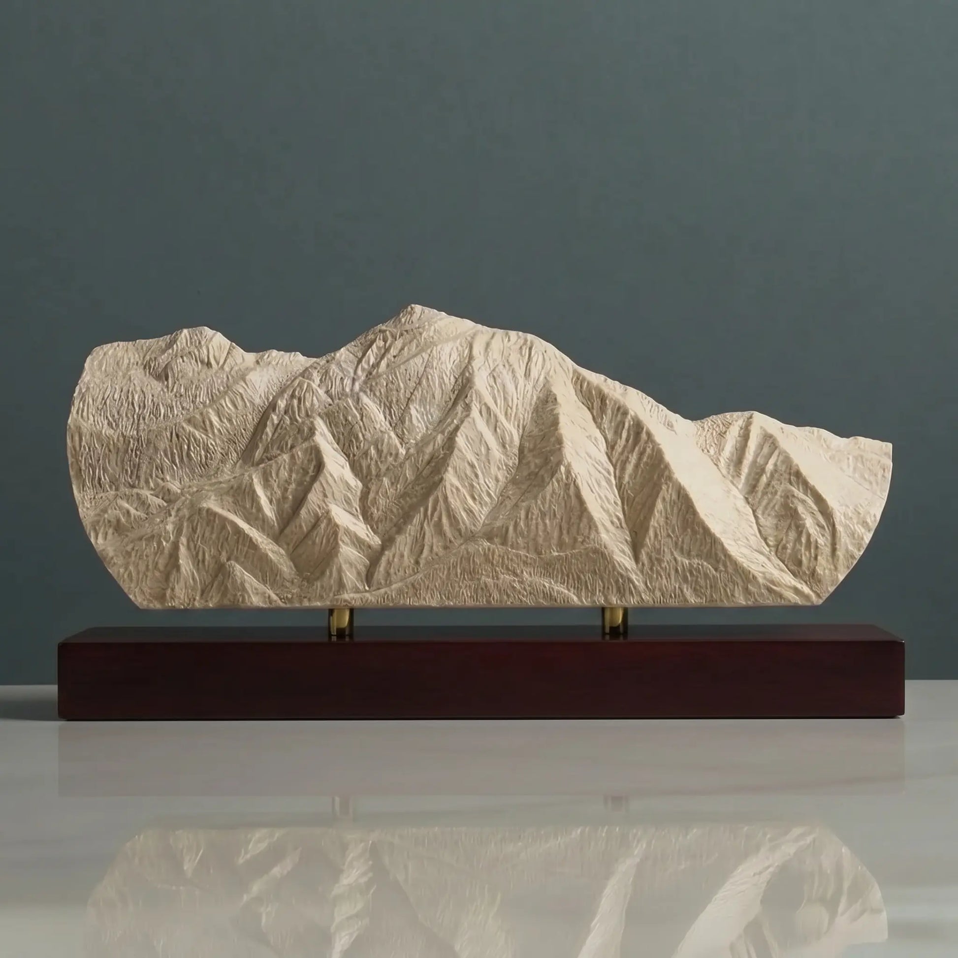 Mount Olympus Sculpture (View from Millcreek, Utah) Sculpted Peaks