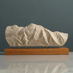 Mount Olympus Sculpture (View from Millcreek, Utah) Sculpted Peaks