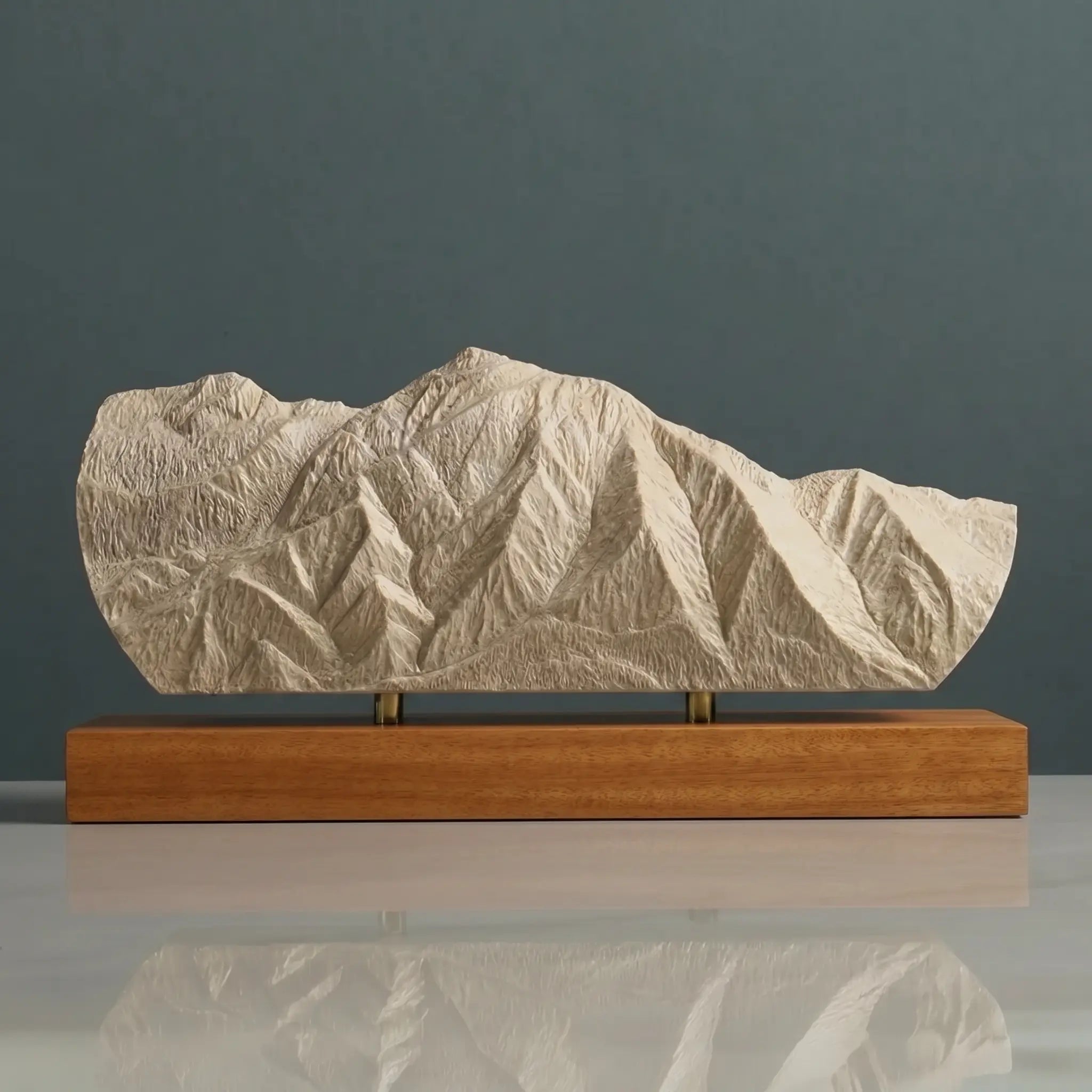 Mount Olympus Sculpture (View from Millcreek, Utah) Sculpted Peaks
