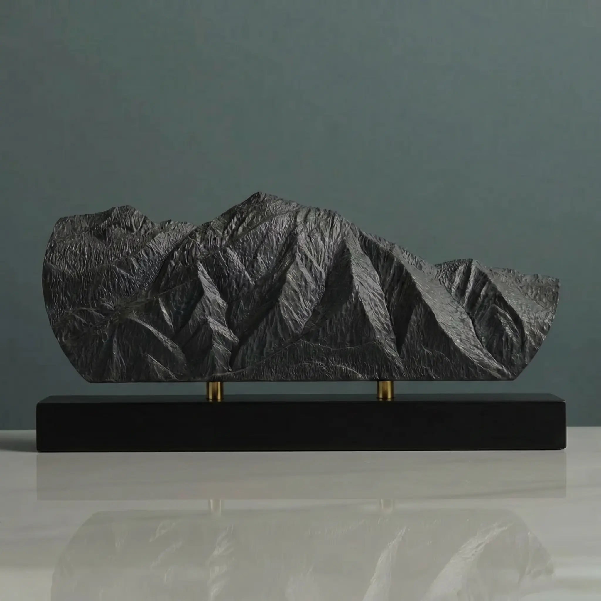Mount Olympus Sculpture (View from Millcreek, Utah) Sculpted Peaks