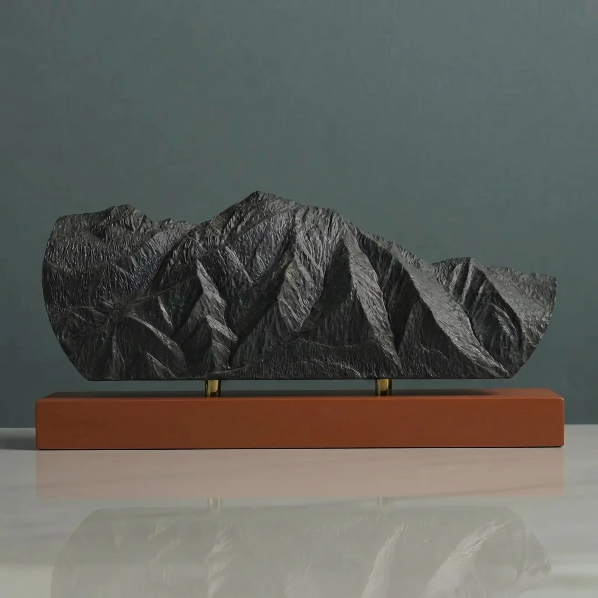 Mount Olympus Sculpture (View from Millcreek, Utah) Sculpted Peaks