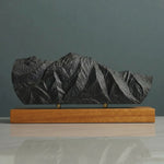 Mount Olympus Sculpture (View from Millcreek, Utah) Sculpted Peaks