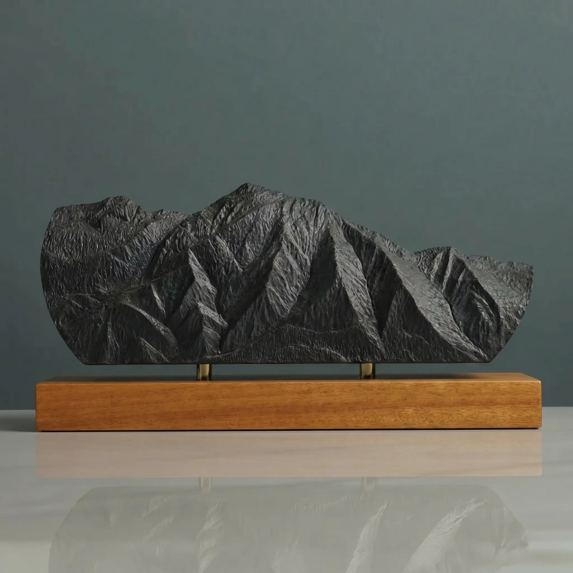 Mount Olympus Sculpture (View from Millcreek, Utah) Sculpted Peaks