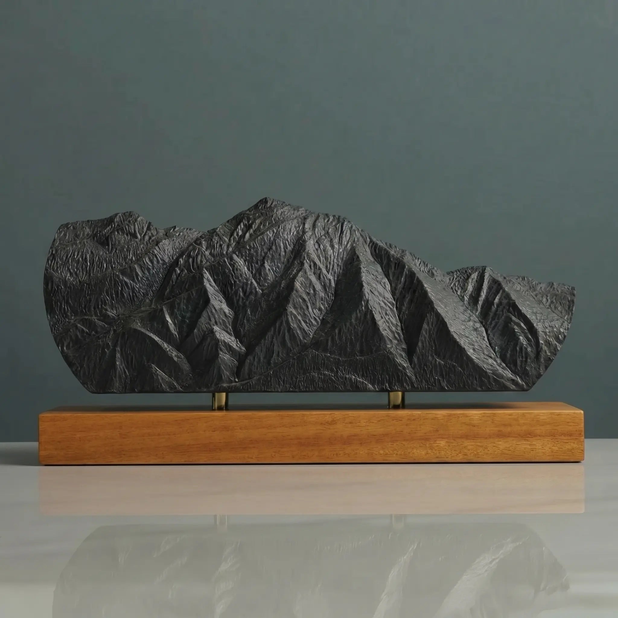 Mount Olympus Sculpture (View from Millcreek, Utah) Sculpted Peaks