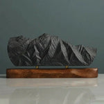 Mount Olympus Sculpture (View from Millcreek, Utah) Sculpted Peaks