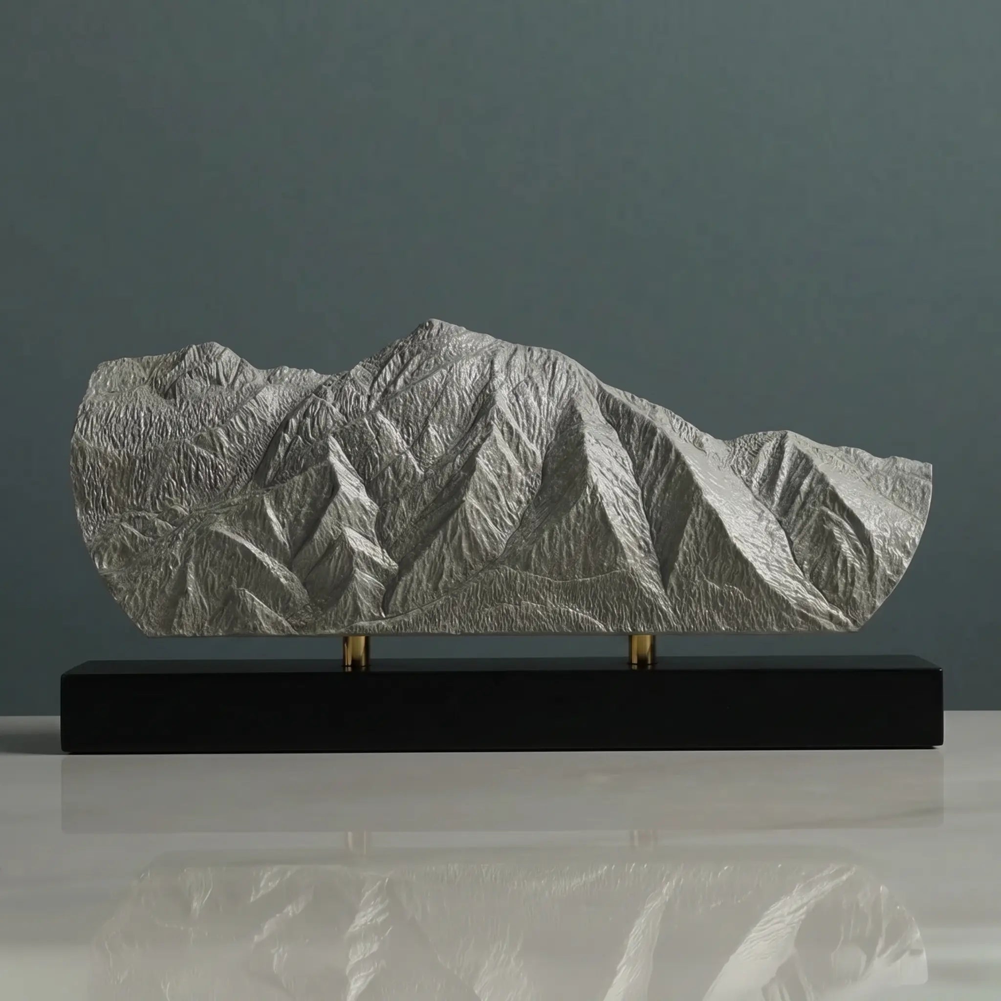 Mount Olympus Sculpture (View from Millcreek, Utah) Sculpted Peaks