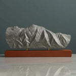 Mount Olympus Sculpture (View from Millcreek, Utah) Sculpted Peaks