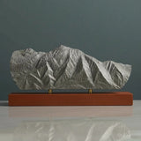 Mount Olympus Sculpture (View from Millcreek, Utah) Sculpted Peaks