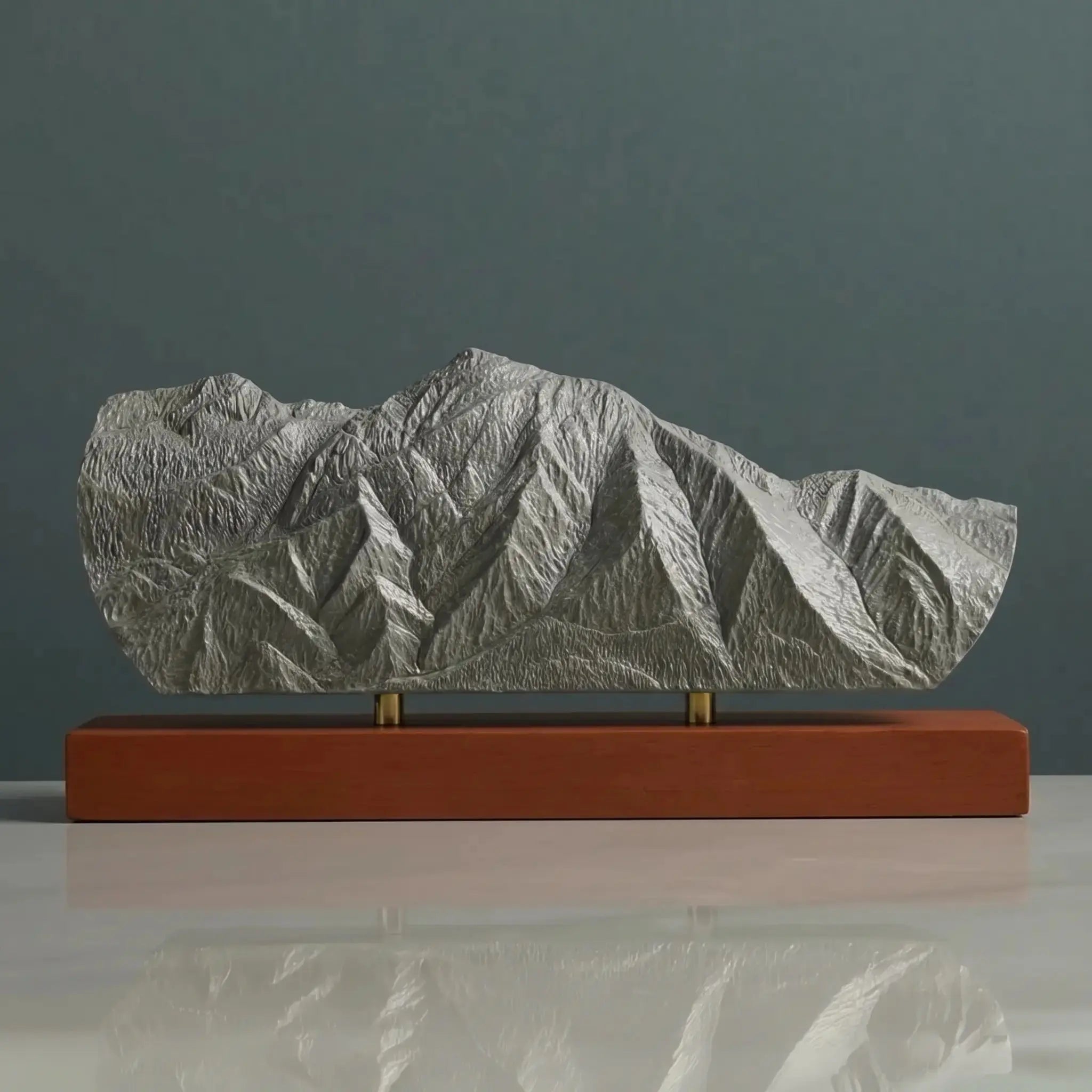 Mount Olympus Sculpture (View from Millcreek, Utah) Sculpted Peaks