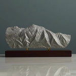 Mount Olympus Sculpture (View from Millcreek, Utah) Sculpted Peaks