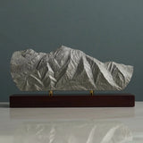 Mount Olympus Sculpture (View from Millcreek, Utah) Sculpted Peaks