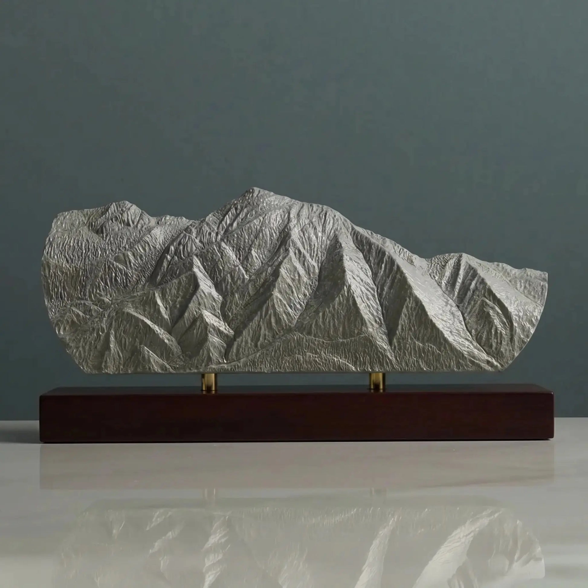 Mount Olympus Sculpture (View from Millcreek, Utah) Sculpted Peaks