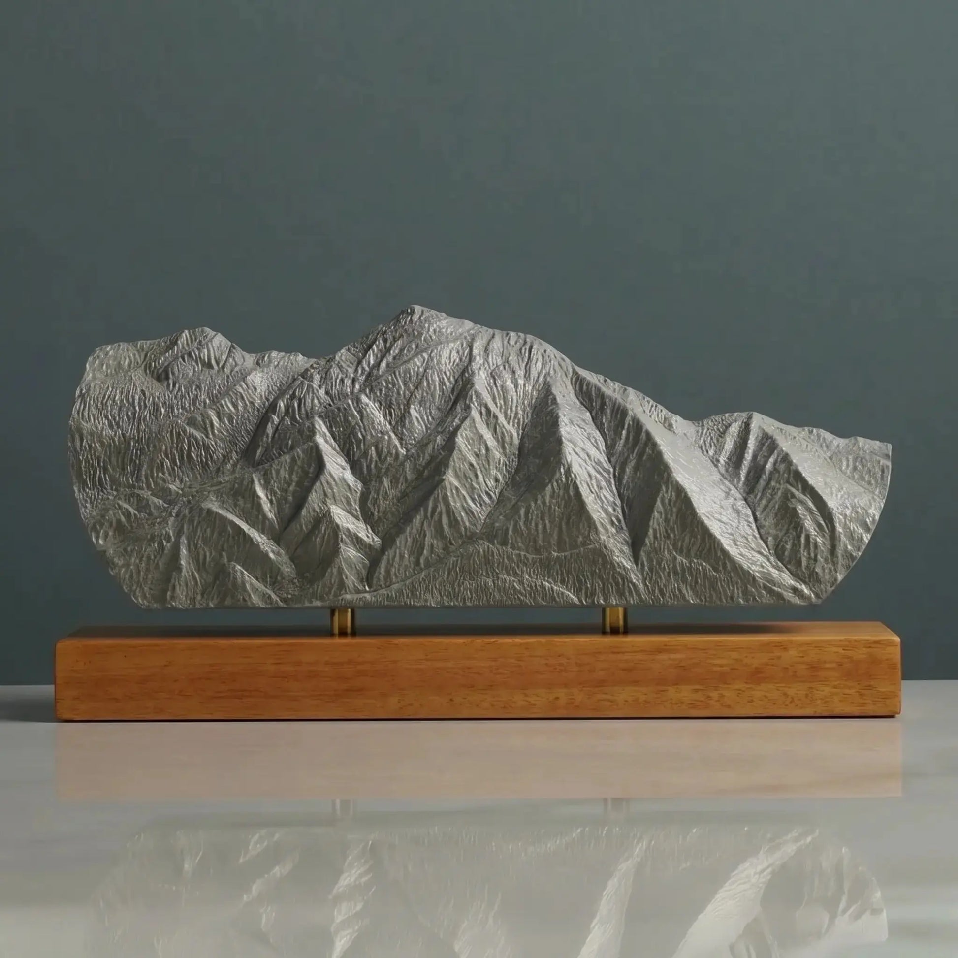 Mount Olympus Sculpture (View from Millcreek, Utah) Sculpted Peaks