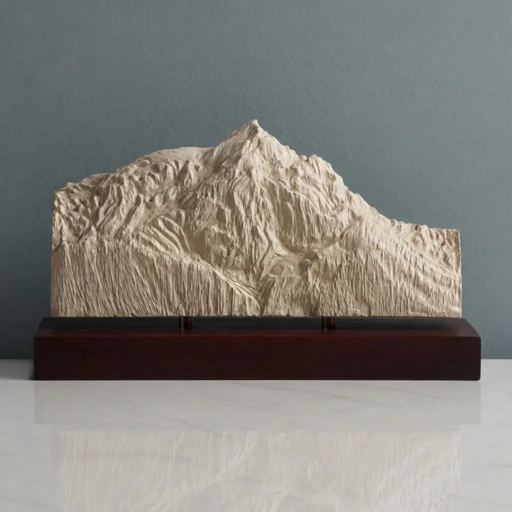 Mount Olympus Sculpture (View from Olympic National Park, Washington) Sculpted Peaks