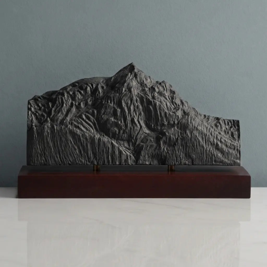 Mount Olympus Sculpture (View from Olympic National Park, Washington) Sculpted Peaks
