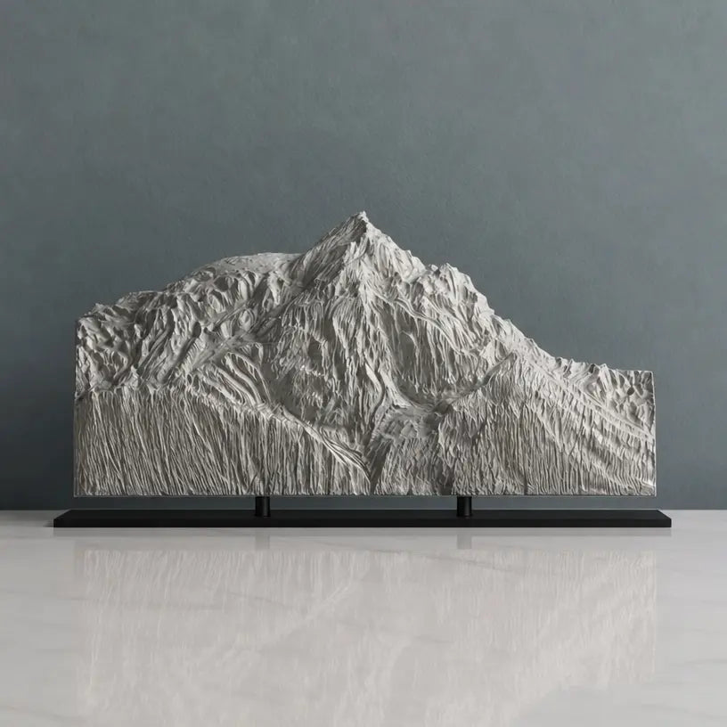 Mount Olympus Sculpture (View from Olympic National Park, Washington) Sculpted Peaks
