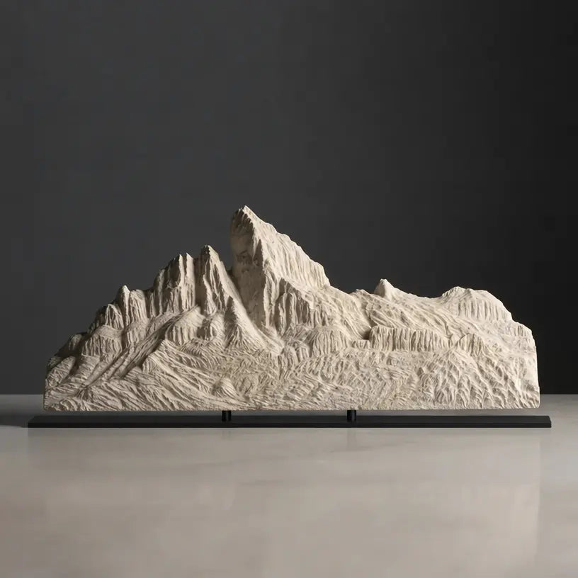 Mount Otemanu Sculpture (Bora Bora) Sculpted Peaks