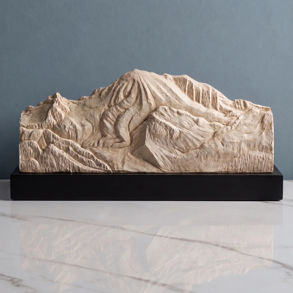 Mount Rainier Sculpture - Northeast Valley View Sculpted Peaks