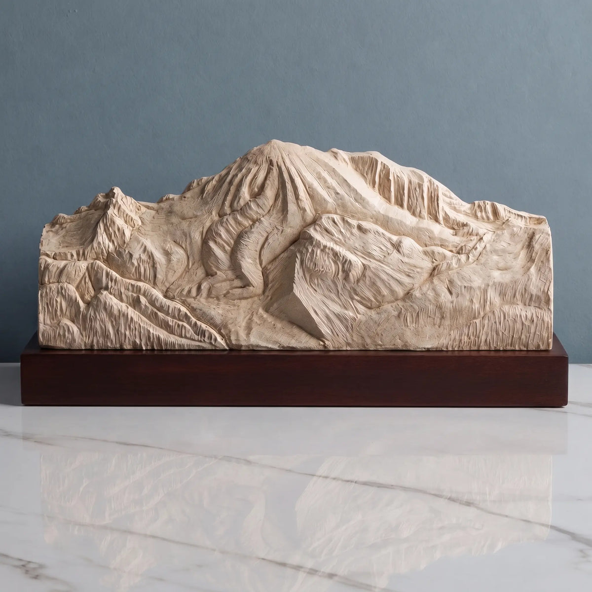 Mount Rainier Sculpture - Northeast Valley View Sculpted Peaks