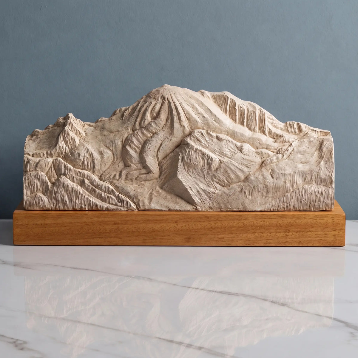 Mount Rainier Sculpture - Northeast Valley View Sculpted Peaks