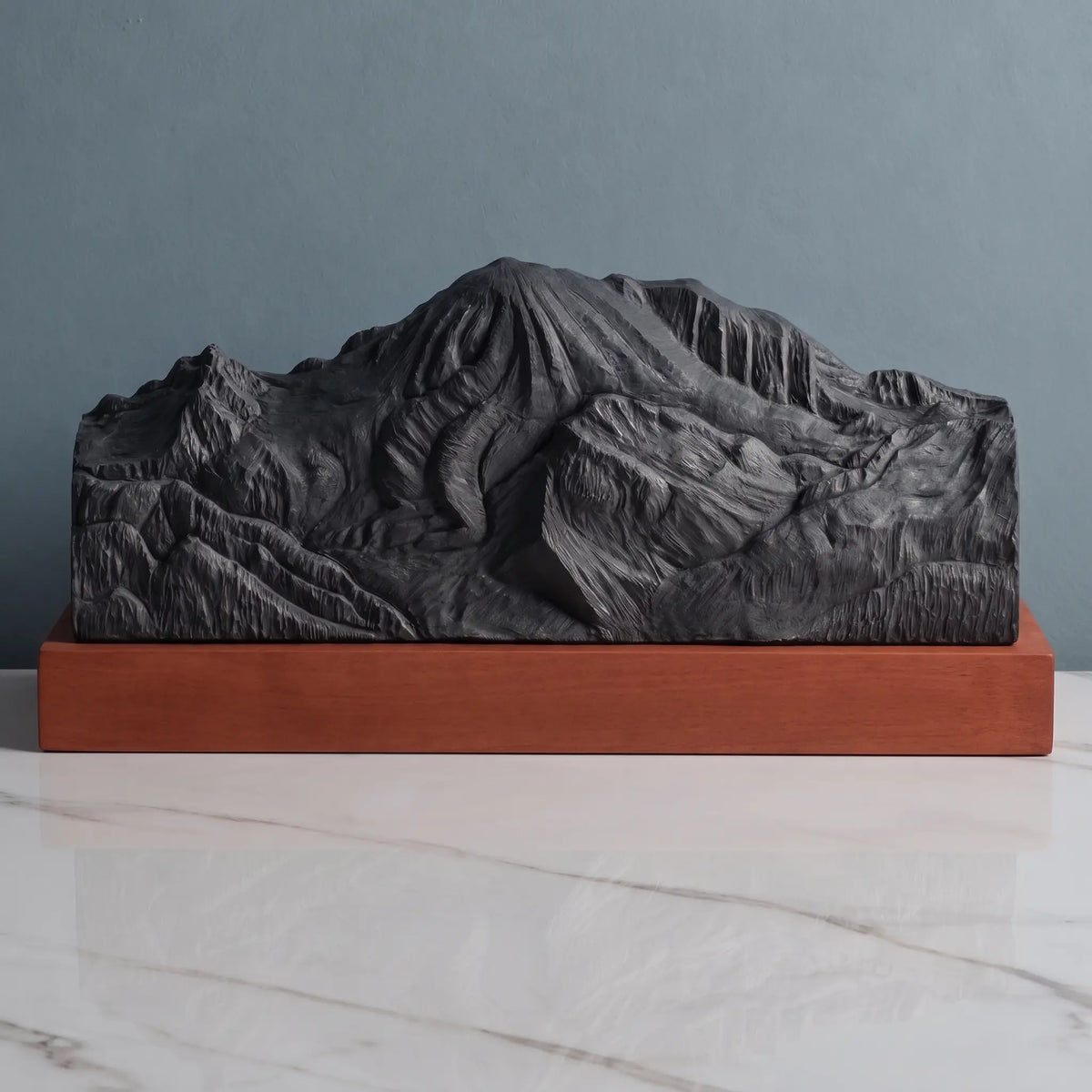 Mount Rainier Sculpture - Northeast Valley View Sculpted Peaks