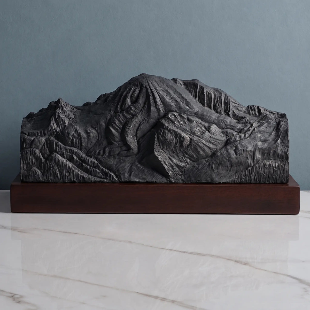 Mount Rainier Sculpture - Northeast Valley View Sculpted Peaks