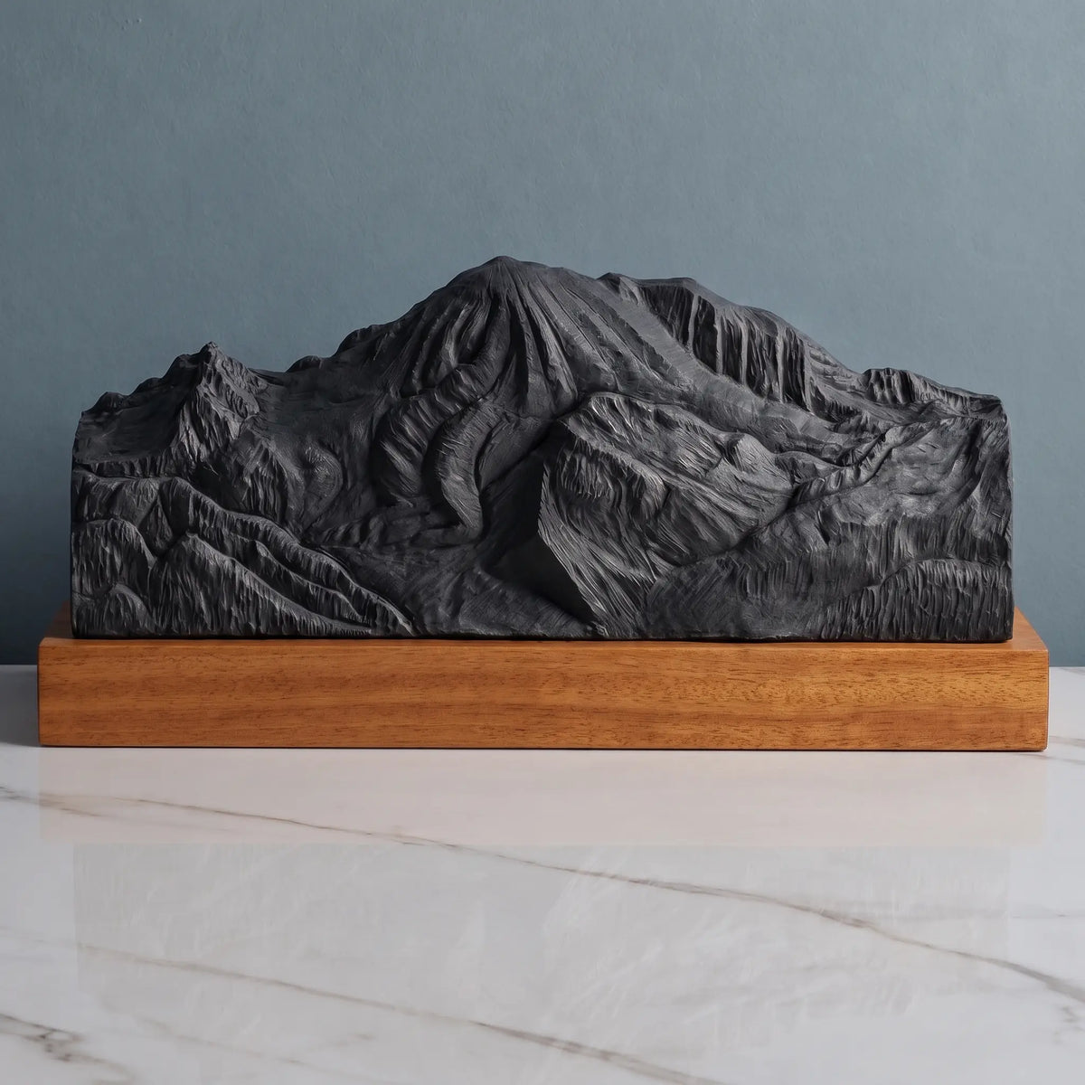 Mount Rainier Sculpture - Northeast Valley View Sculpted Peaks