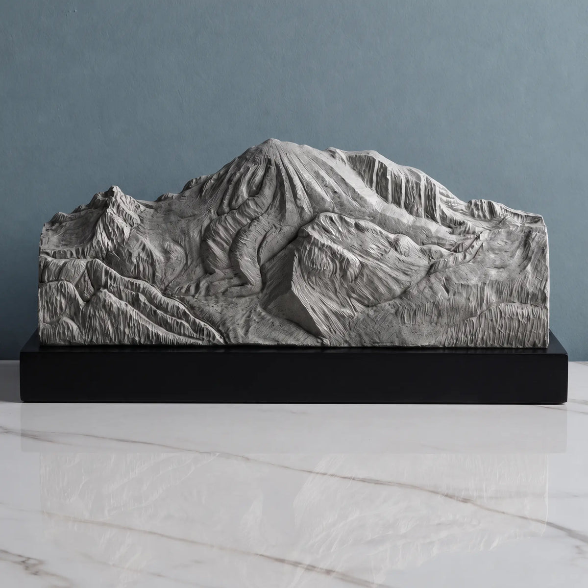 Mount Rainier Sculpture - Northeast Valley View Sculpted Peaks