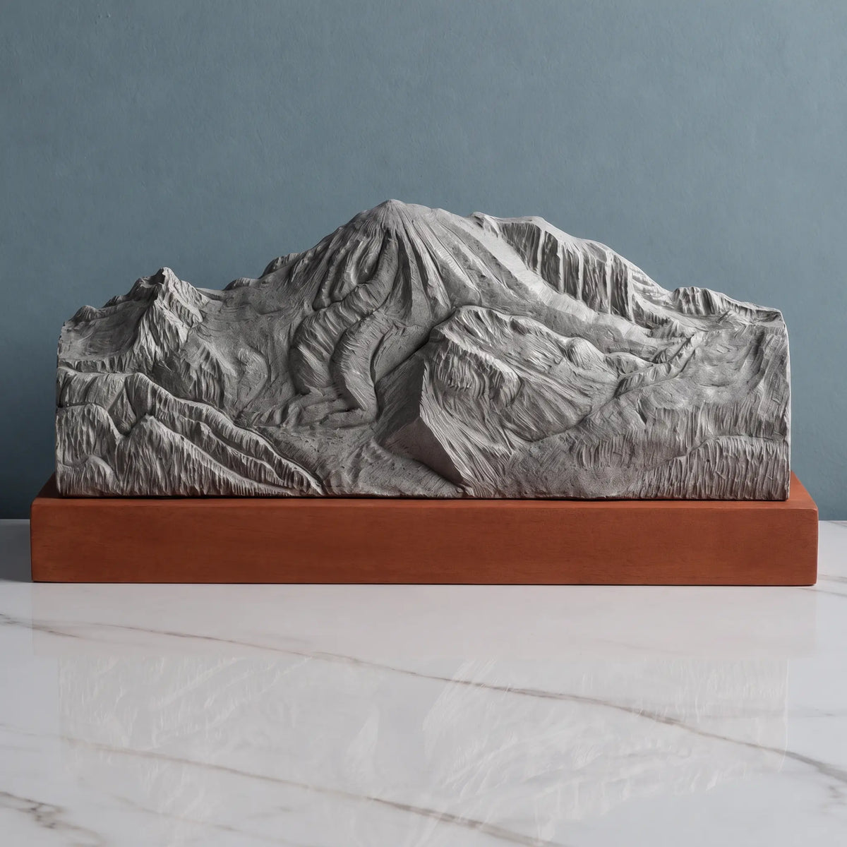 Mount Rainier Sculpture - Northeast Valley View Sculpted Peaks