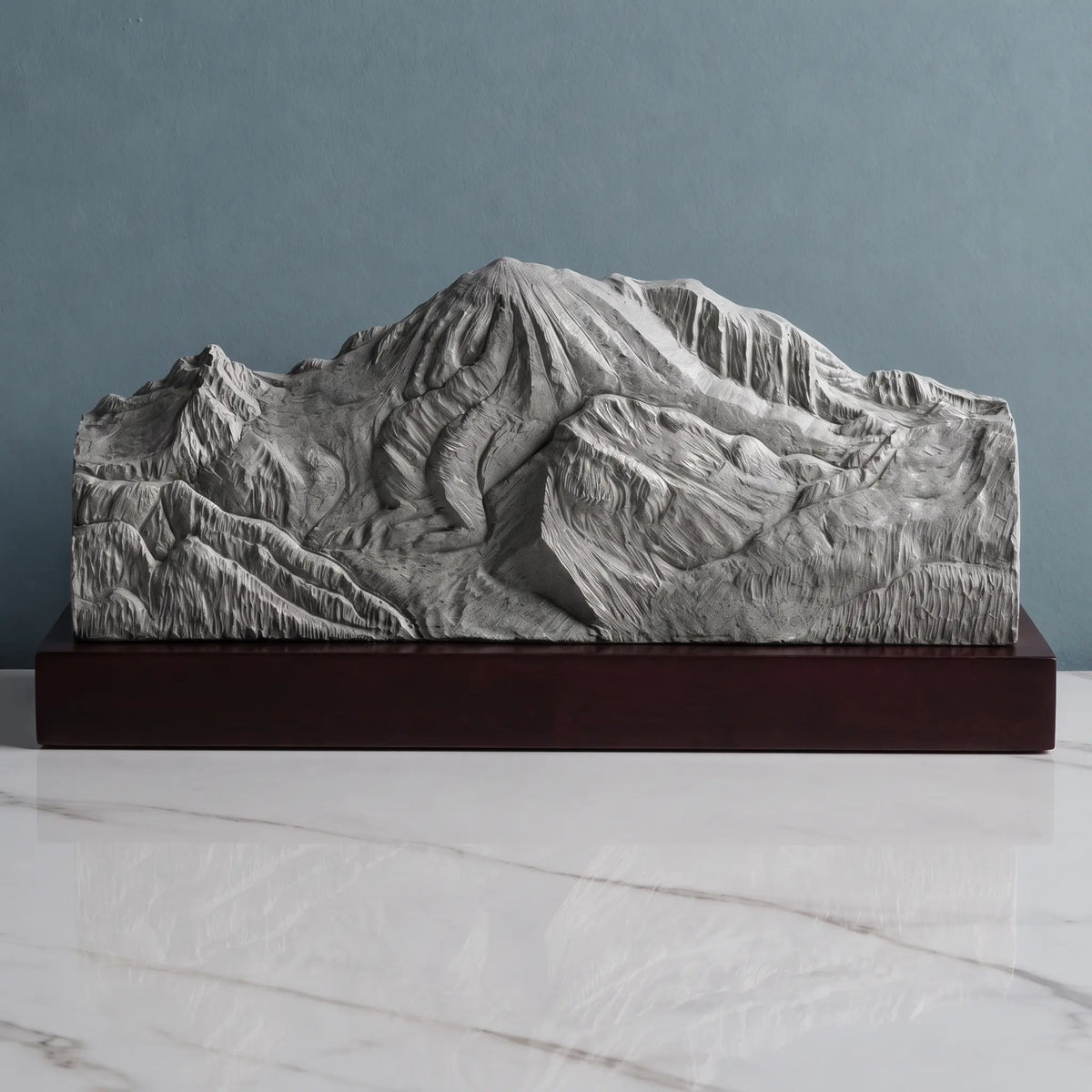 Mount Rainier Sculpture - Northeast Valley View Sculpted Peaks