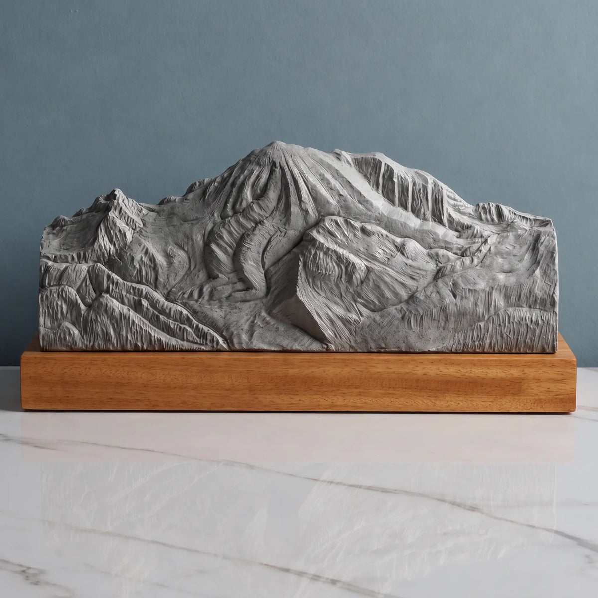 Mount Rainier Sculpture - Northeast Valley View Sculpted Peaks