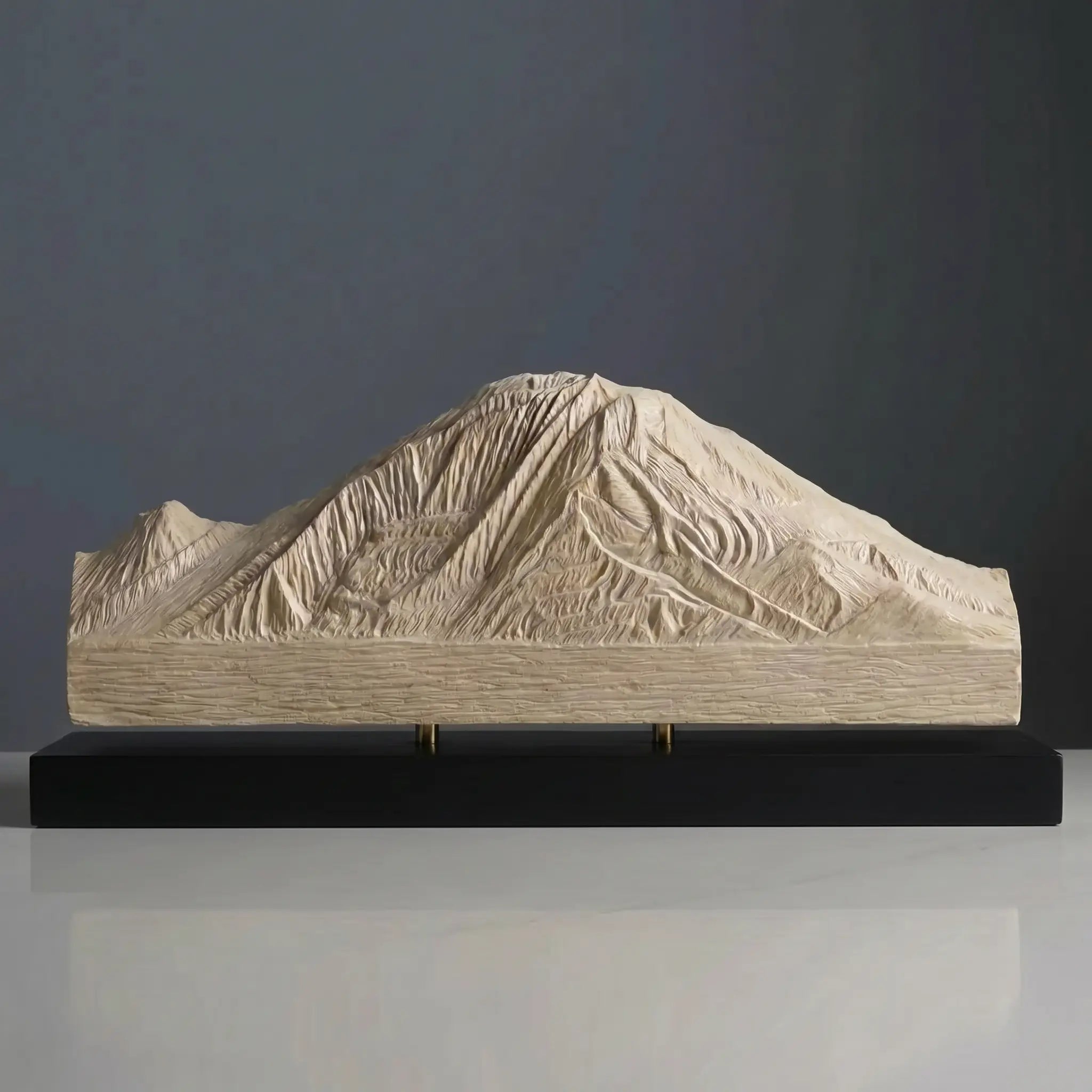 Mount Rainier Sculpture (View from Seattle) Sculpted Peaks
