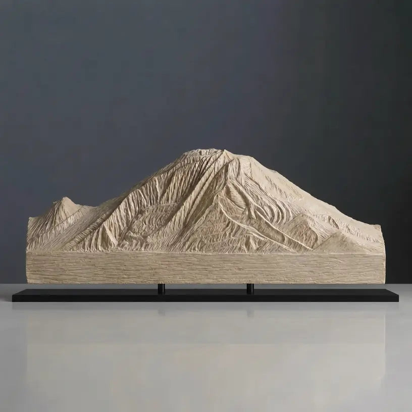 Mount Rainier Sculpture (View from Seattle) Sculpted Peaks