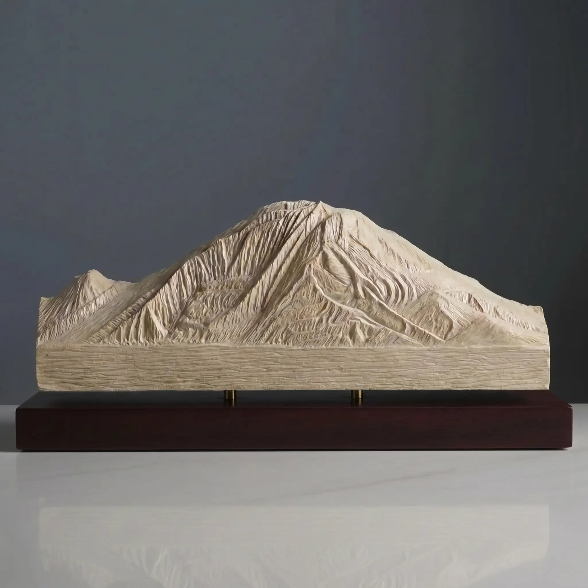 Mount Rainier Sculpture (View from Seattle) Sculpted Peaks