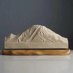 Mount Rainier Sculpture (View from Seattle) Sculpted Peaks