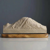 Mount Rainier Sculpture (View from Seattle) Sculpted Peaks