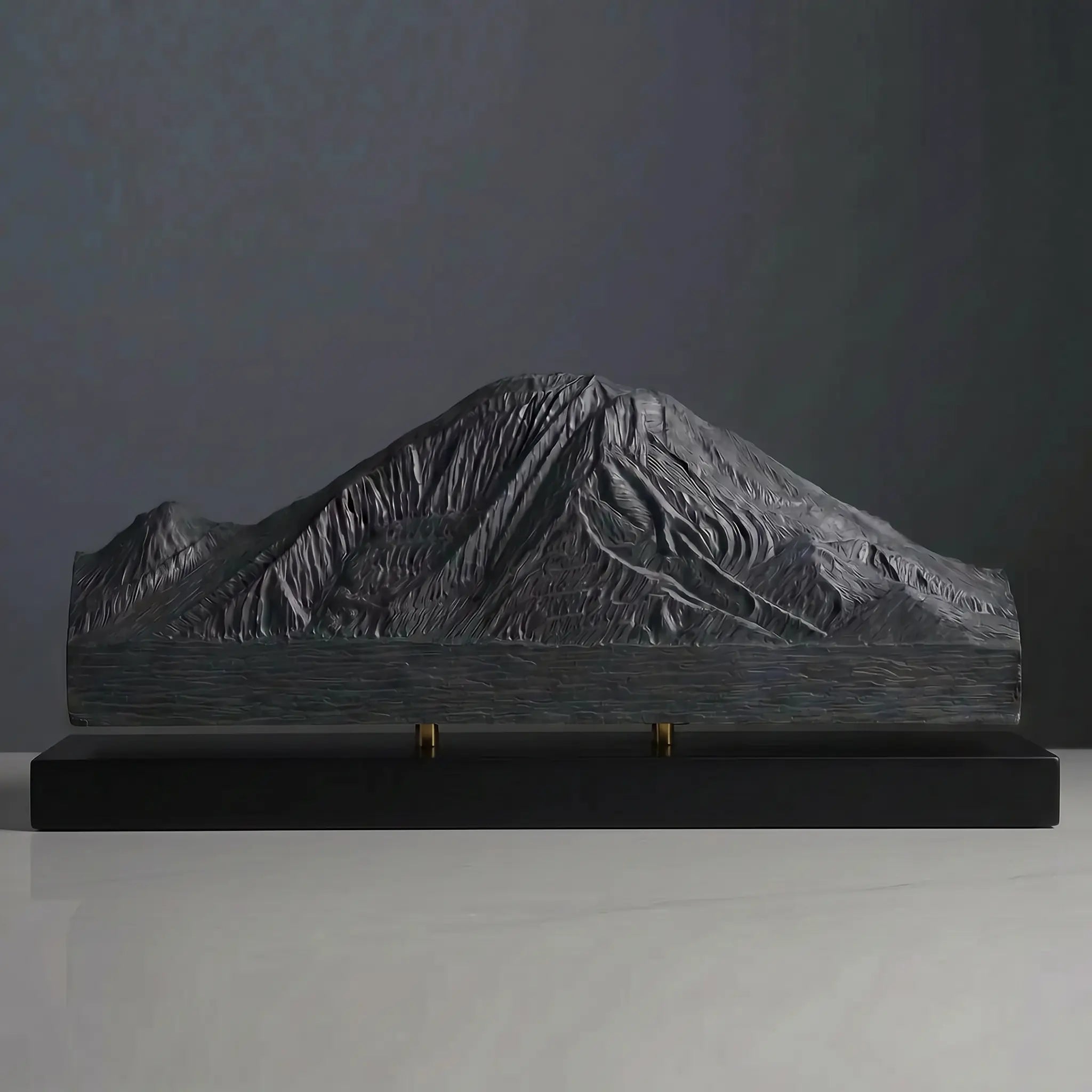 Mount Rainier Sculpture (View from Seattle) Sculpted Peaks