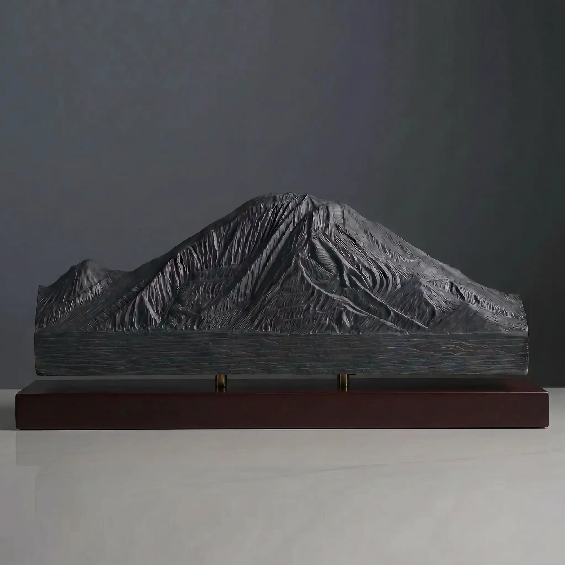 Mount Rainier Sculpture (View from Seattle) Sculpted Peaks