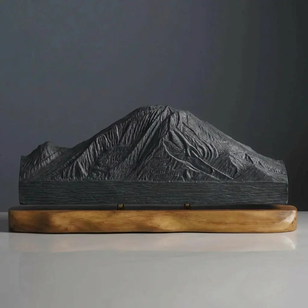 Mount Rainier Sculpture (View from Seattle) Sculpted Peaks