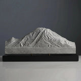 Mount Rainier Sculpture (View from Seattle) Sculpted Peaks