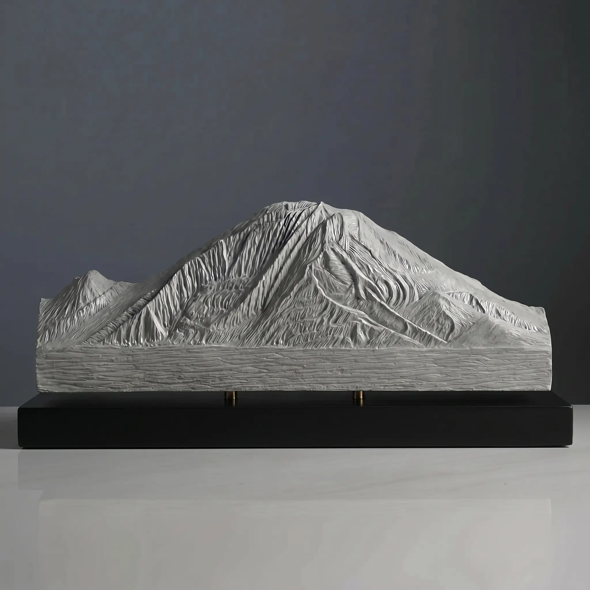 Mount Rainier Sculpture (View from Seattle) Sculpted Peaks