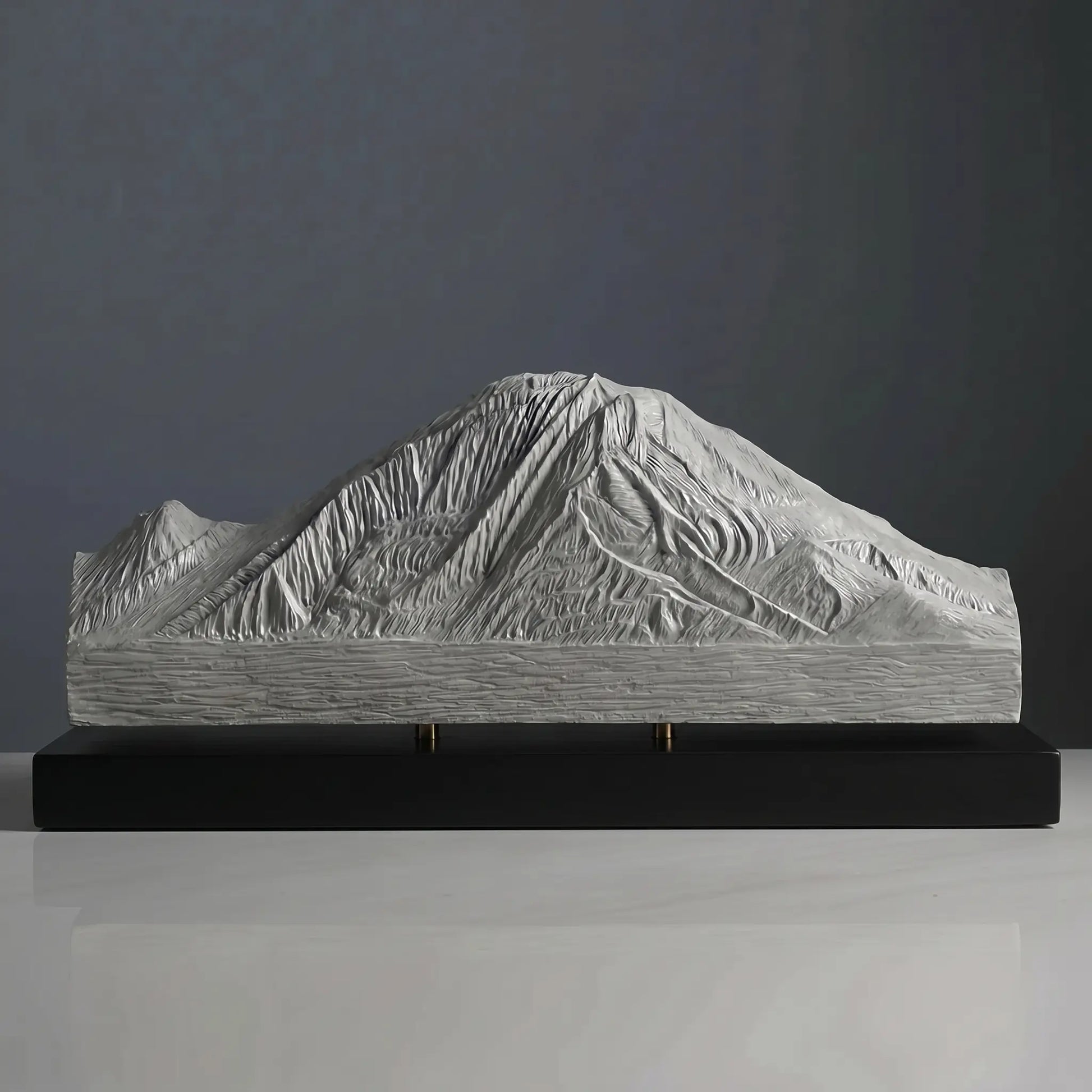Mount Rainier Sculpture (View from Seattle) Sculpted Peaks