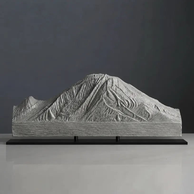 Mount Rainier Sculpture (View from Seattle) Sculpted Peaks