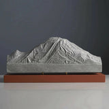 Mount Rainier Sculpture (View from Seattle) Sculpted Peaks