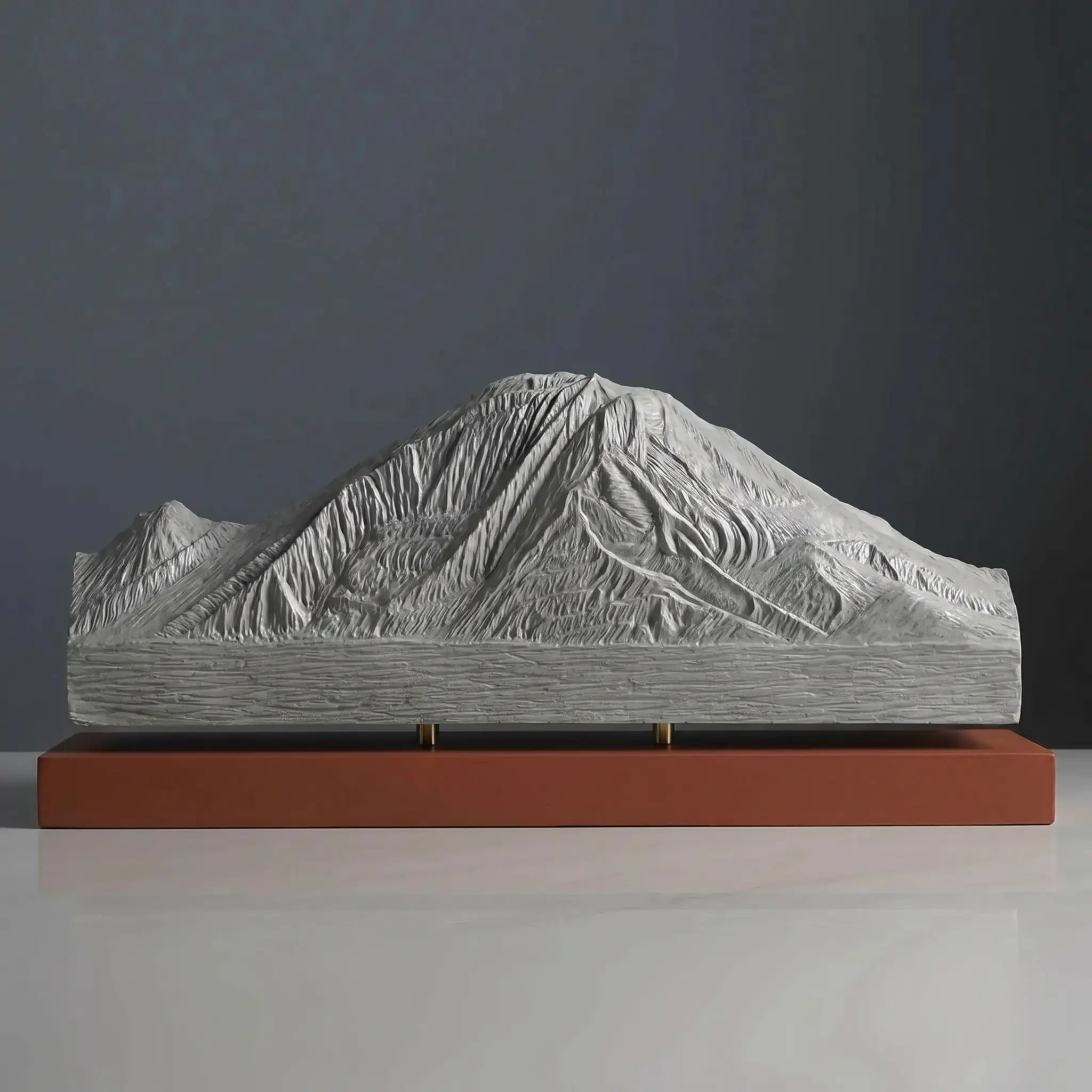 Mount Rainier Sculpture (View from Seattle) Sculpted Peaks